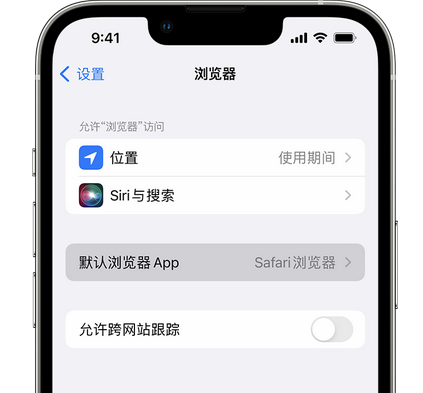 和田苹果手机维修店分享如何在iPhone上设置默认浏览器 