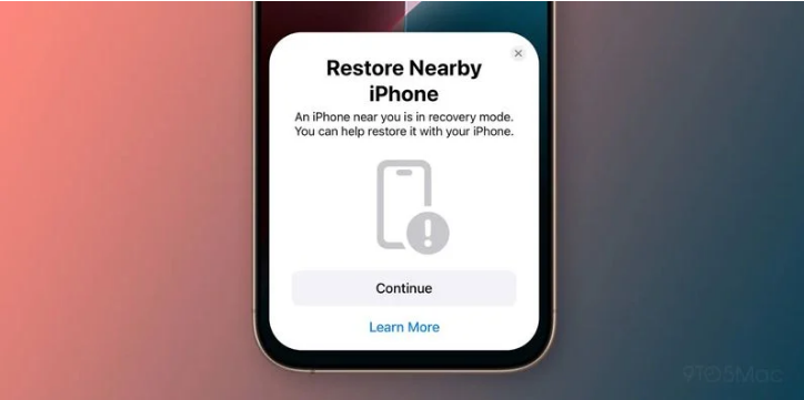 和田苹果手机维修分享iOS 18无线恢复功能可用另一部iPhone恢复变砖的iPhone 16 